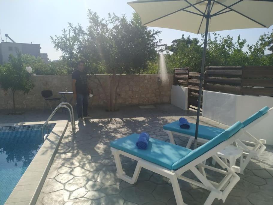 Greek Style Ground Floor Apartment & Pool Ialysos (Rhodes) Exterior foto