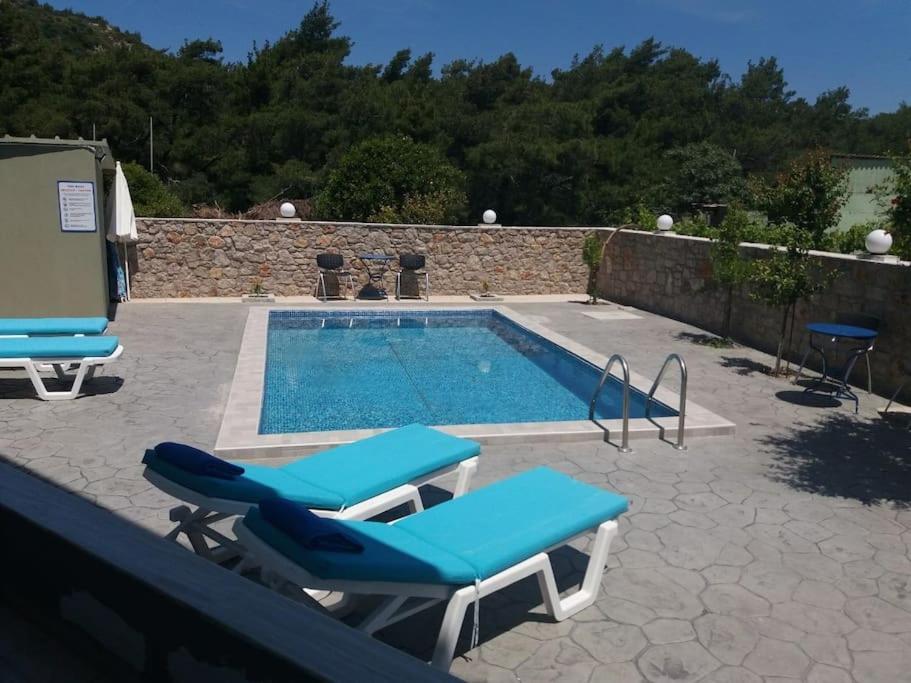 Greek Style Ground Floor Apartment & Pool Ialysos (Rhodes) Exterior foto