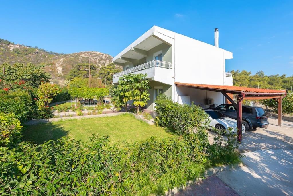 Greek Style Ground Floor Apartment & Pool Ialysos (Rhodes) Exterior foto